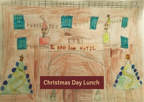 Reading Of Christmas Lunch In A Hotel Dining Room Reading Of Christmas Lunch In A Hotel Dining Room